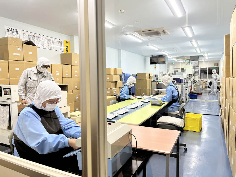 工場内の様子